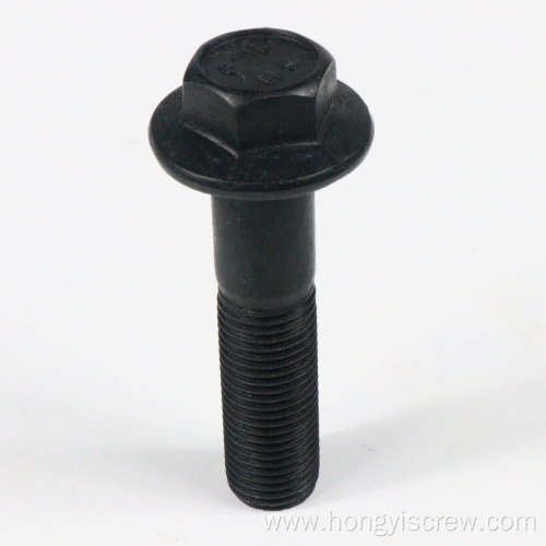 Black Oxide Metric Automotive Flange Bolt Class8.8